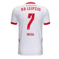 Maglia Calcio RB Leipzig Antonio Nusa #7 Prima Divisa 2024-25 Manica Corta